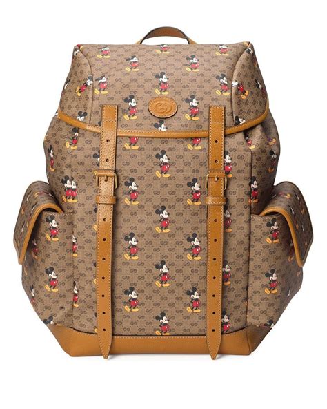 gucci mickey mouse backpack